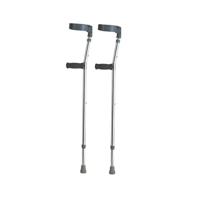 Aluminium forearm crutch, adjustable