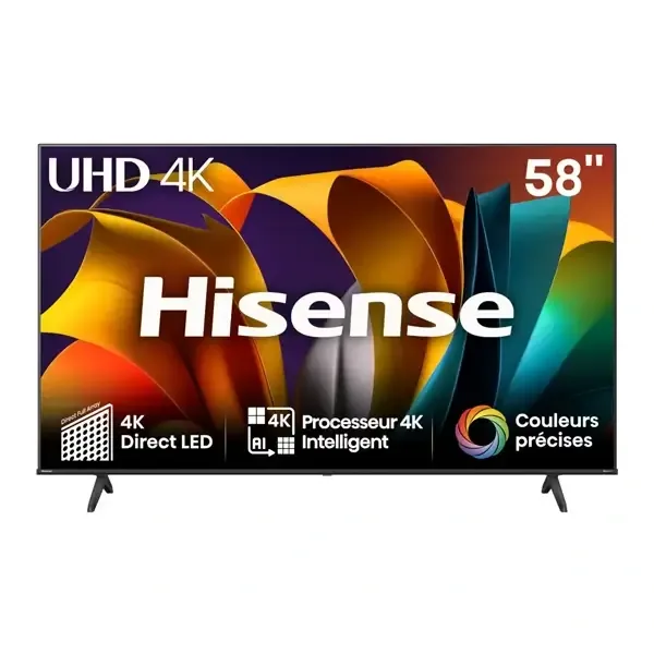 Hisense 58-inch A6N 4K UHD VIDAA smart TV