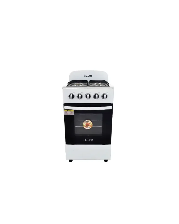 iLux LXG-55W 4-burner gas cooker with 55 L oven