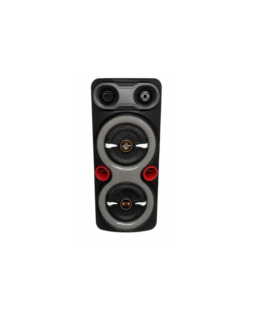 Enceinte de soirée rechargeable iLux AO-8830, 2 x 8 pouces