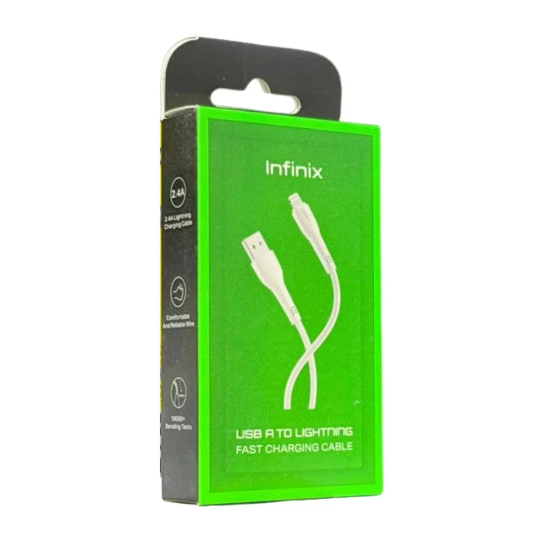 Infinix XDL52A USB-A to Lightning cable, 2.4 A, 1 m
