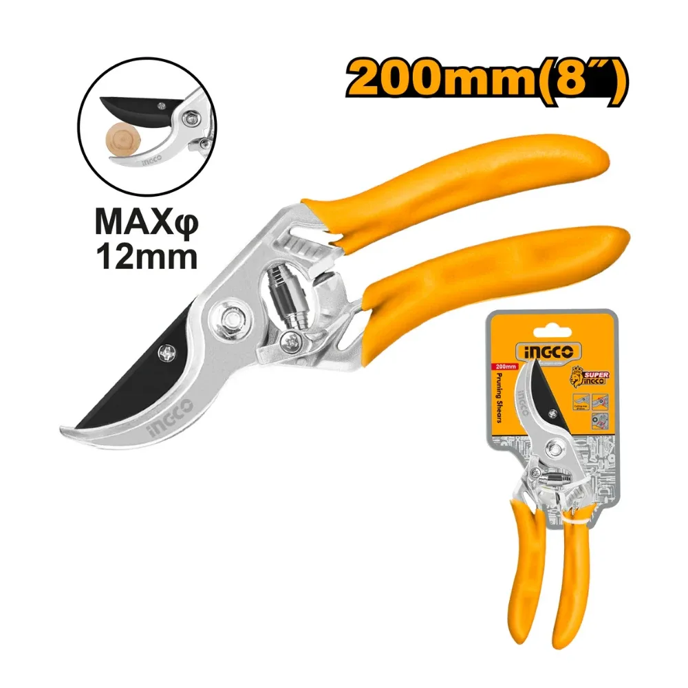 INGCO HPS0109 pruning shears, 8 in