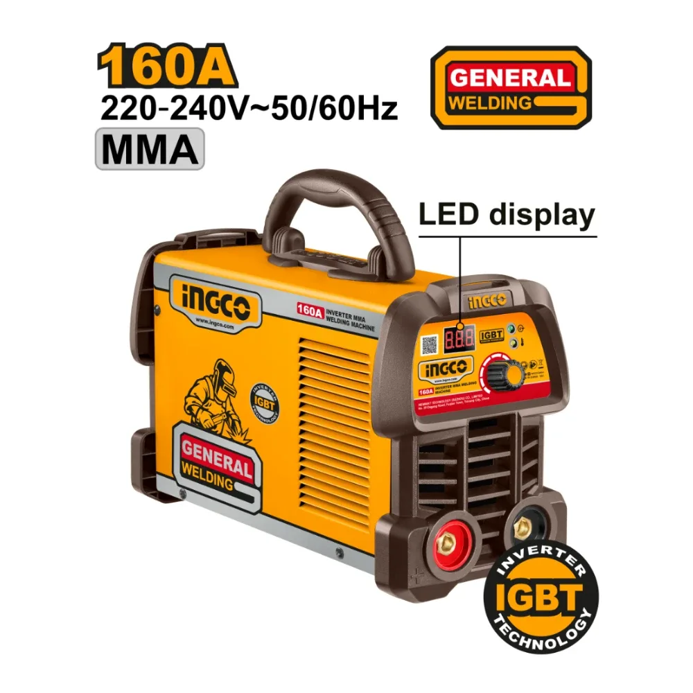 INGCO MMA inverter welder, 160 A