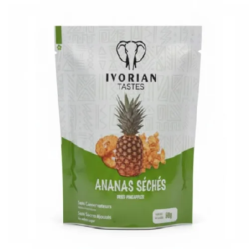 Ivorian Tastes dried pineapple, 50 g