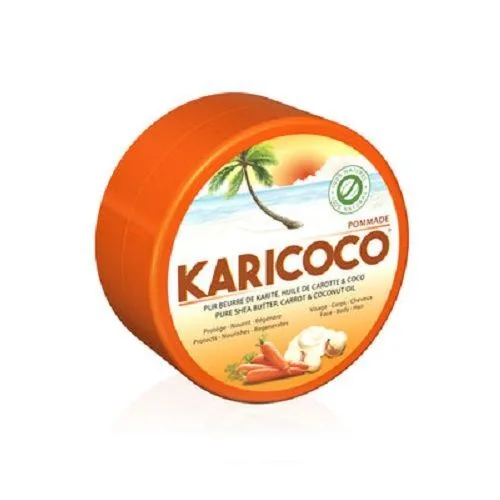 Karicoco shea butter, carrot and coconut balm, 80 g