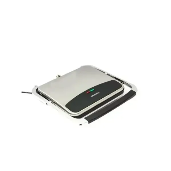 Nasco GC1700 stainless contact grill and sandwich press, 2,000 W