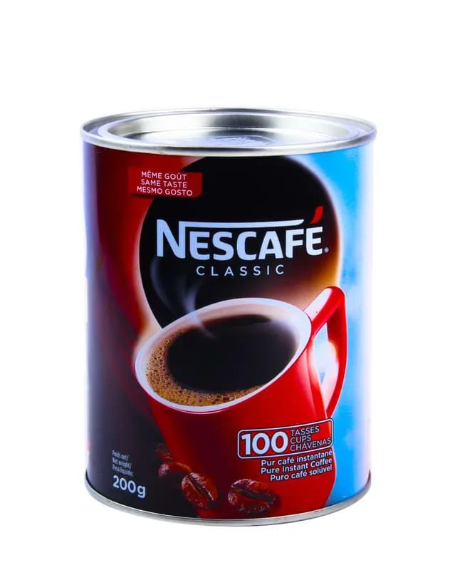 Café soluble Nescafé, boîte de 200 g