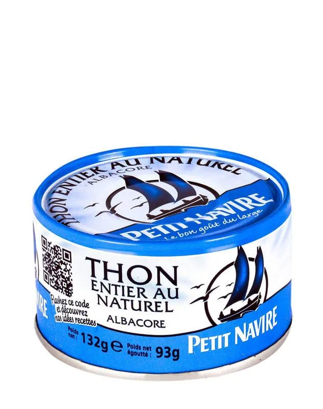 Petit Navire tuna in brine, 1/6 tin