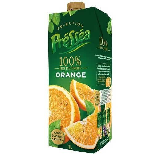 Pressea 100% orange juice, 1 litre