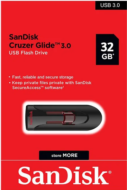 SanDisk Cruzer Glide 3.0 32 GB USB flash drive
