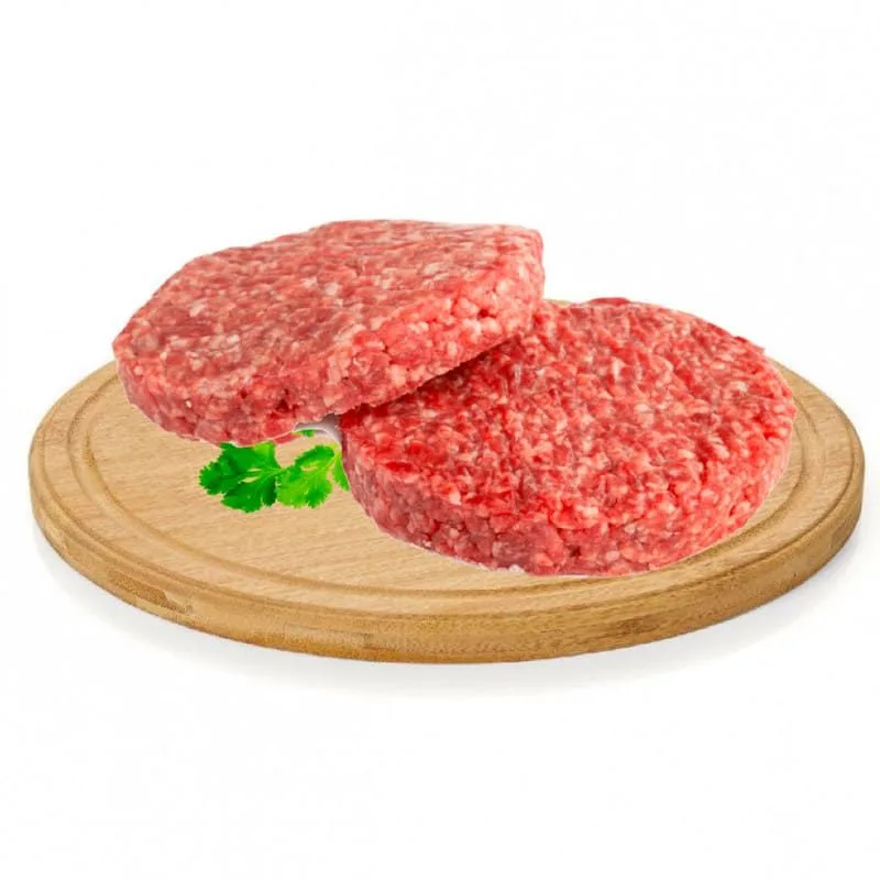 Pure beef burgers, 2 pieces (260 to 270 g)
