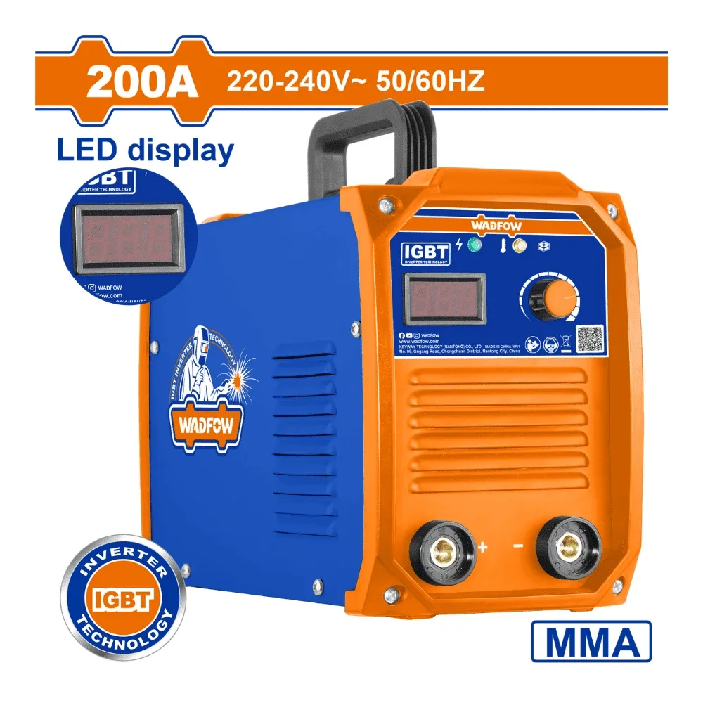 WADFOW WWD32001 MMA inverter welder, 200 A