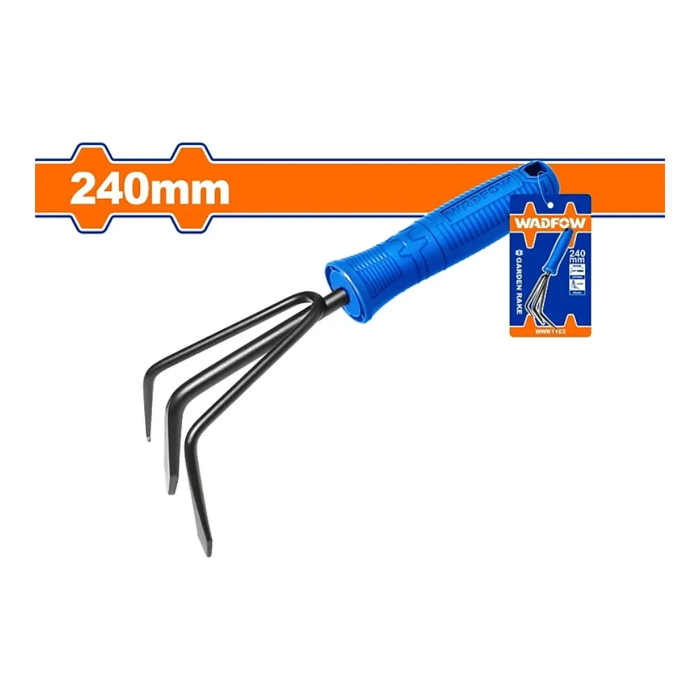 WADFOW WWK1103 three-prong hand cultivator