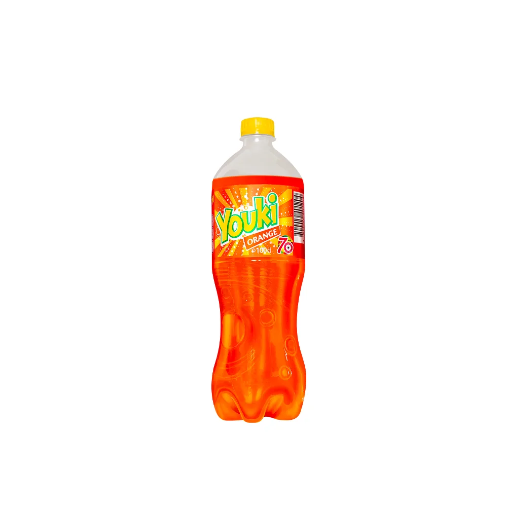 Youki soft drink, 30 cl to 1.5 L
