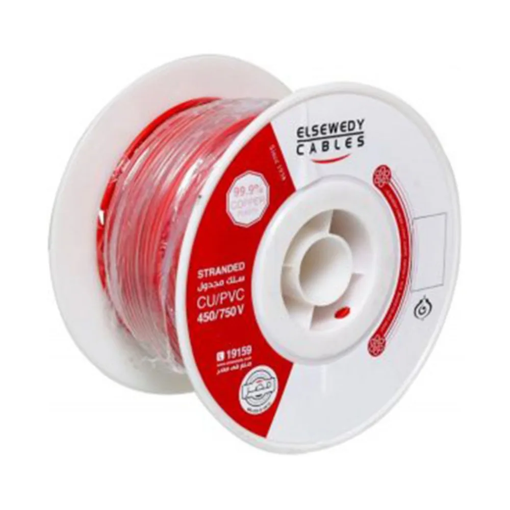 Elsewedy Electric stranded copper wire 4 mm², 100 m roll