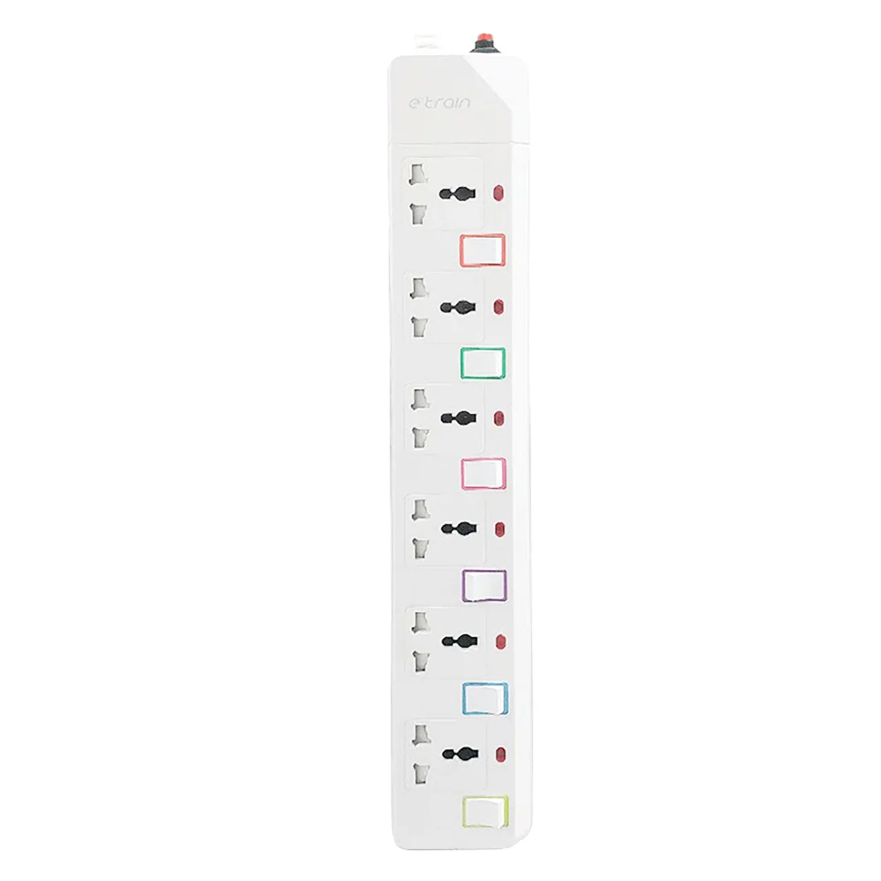 Etrain PS076 6-socket power strip, 3,500 W