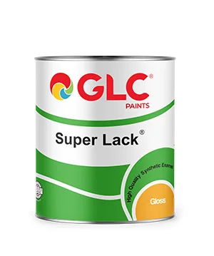 GLC Super Lac 786 white gloss enamel, 3.75 L