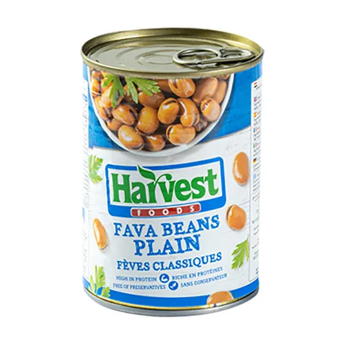 Harvest plain fava beans 400 g