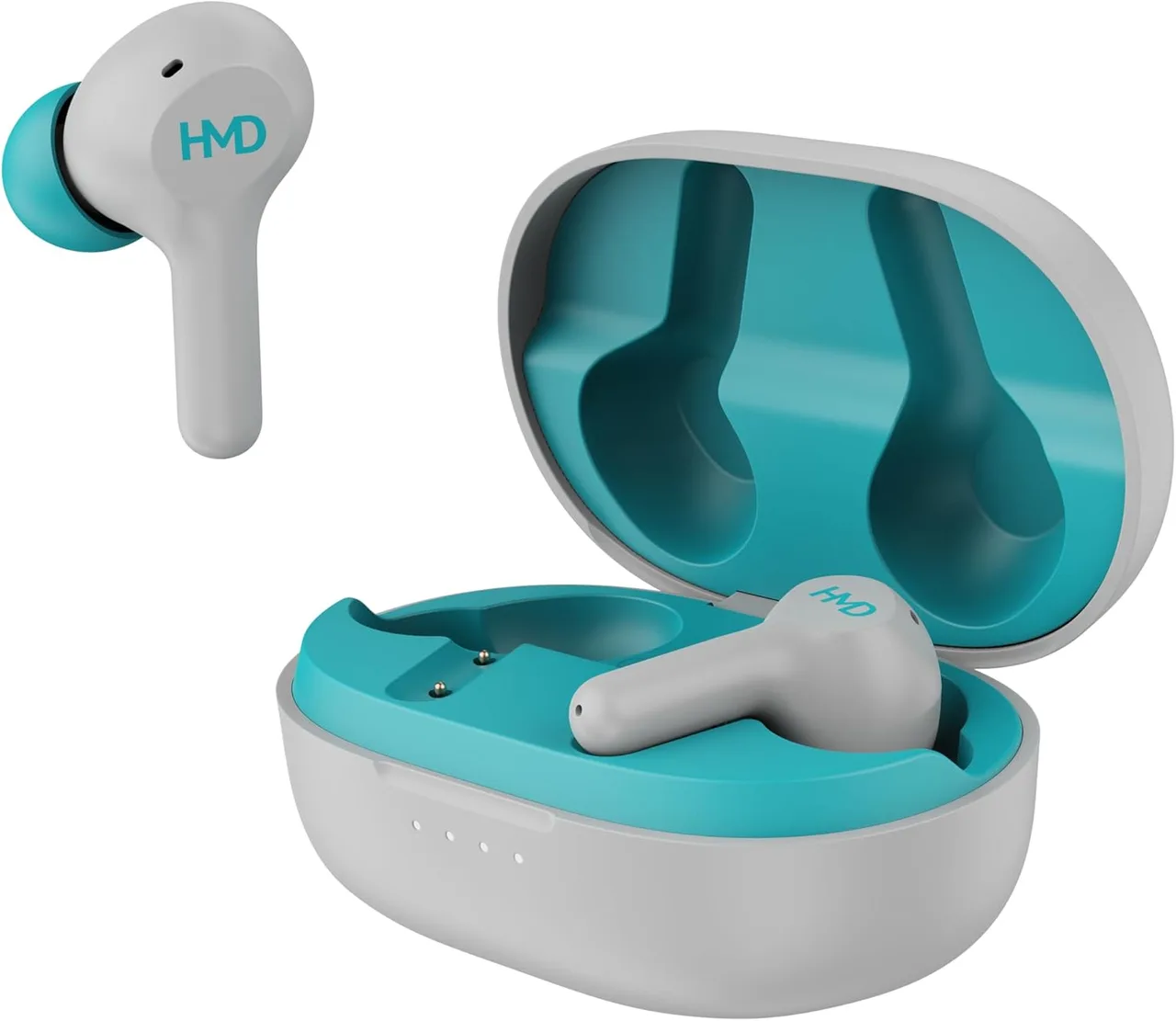 HMD Dub P50 wireless earbuds, White
