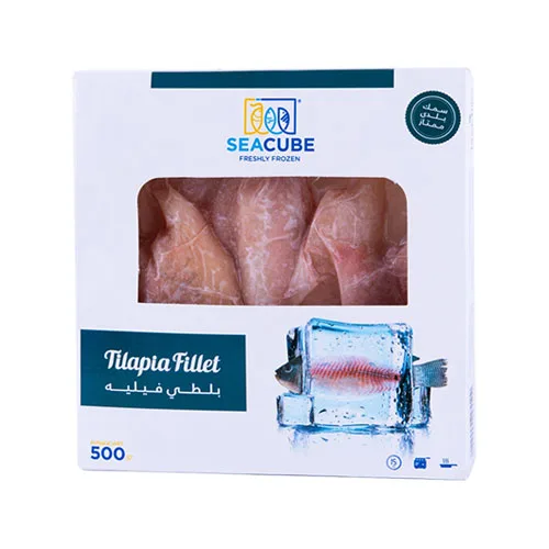 Sea Cube frozen tilapia fillet 500 g