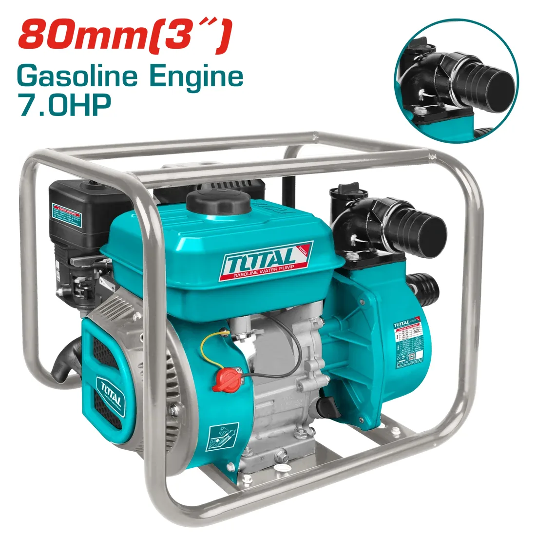 Total TP3302 petrol irrigation pump 3 inch, 7 hp