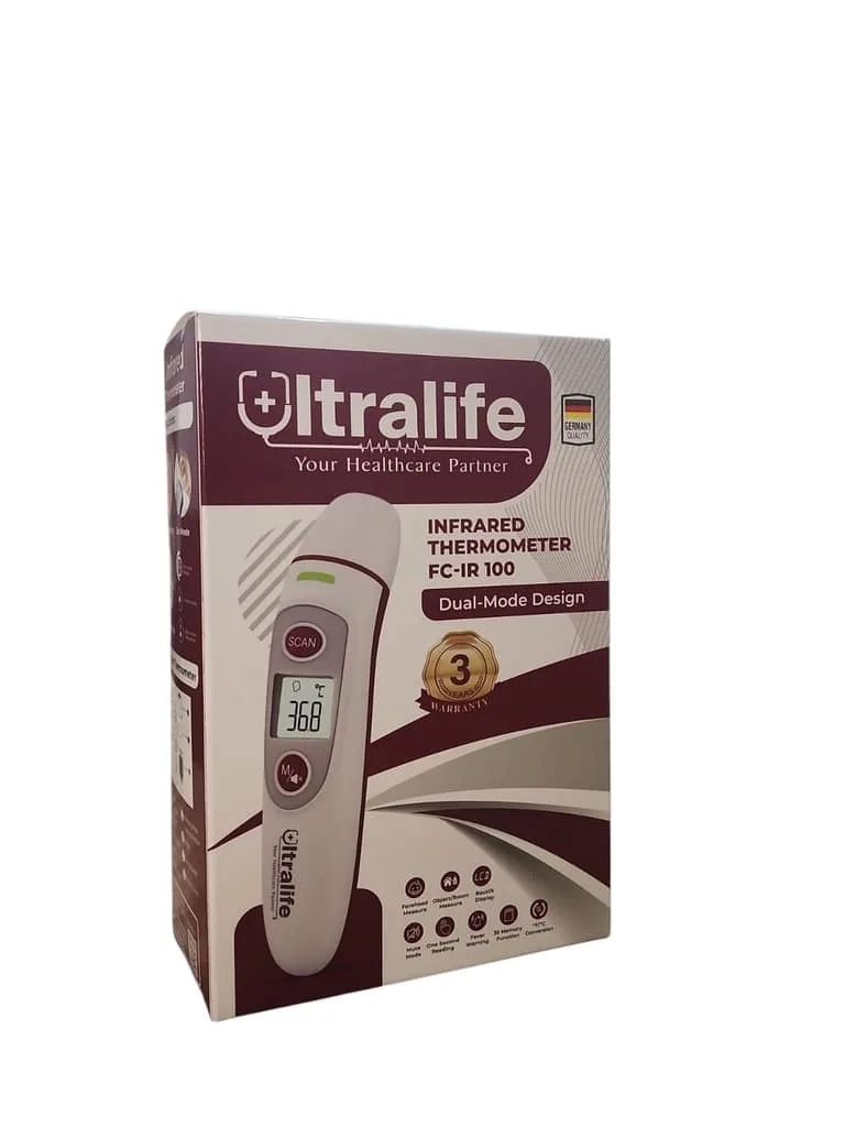 ترمومتر ديجيتال للجبهة والأذن Ultralife
