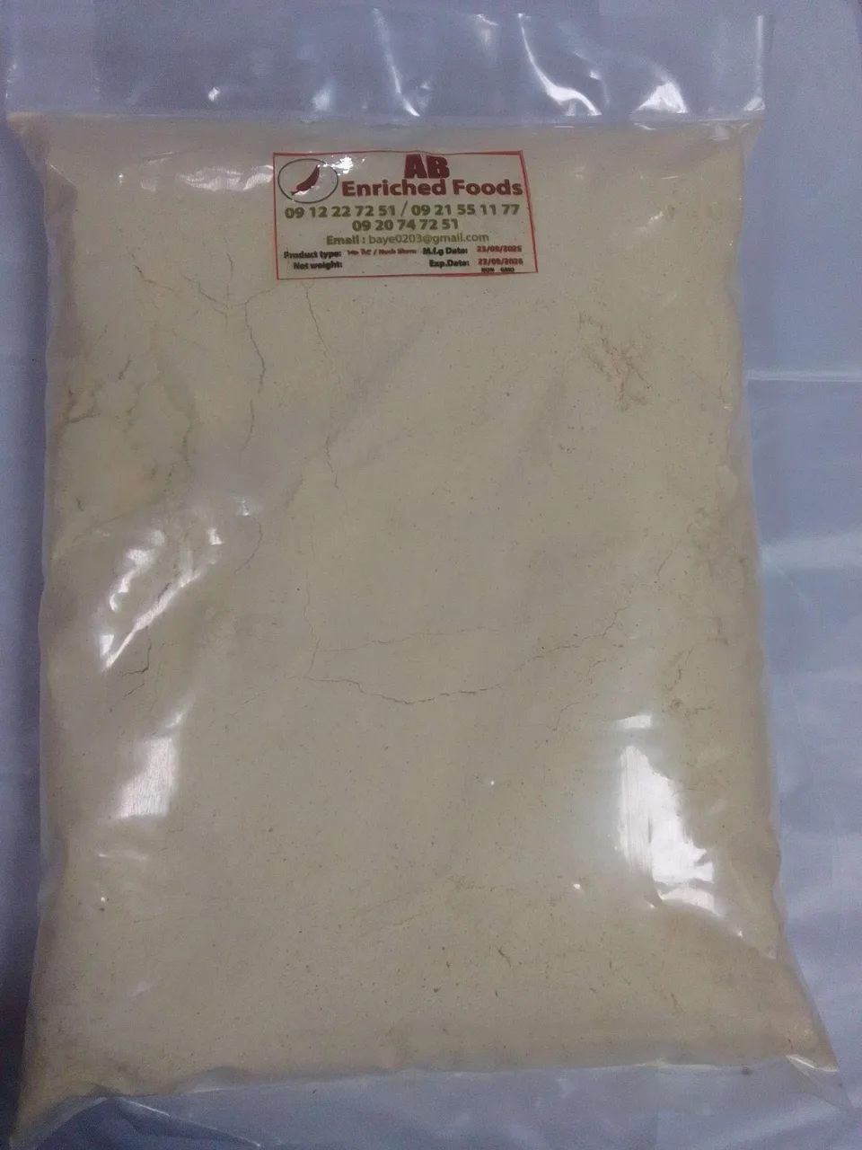 Ab nech shiro, 1 kg