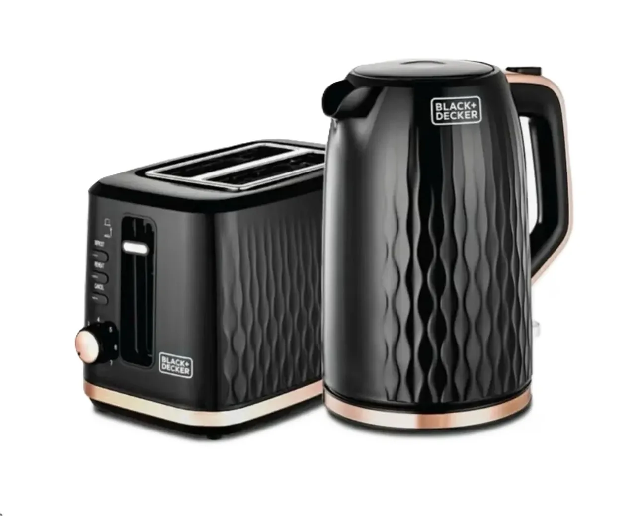 Black+Decker Breakfast Set MBF90: 2-Slice Toaster and 1.7 L Kettle