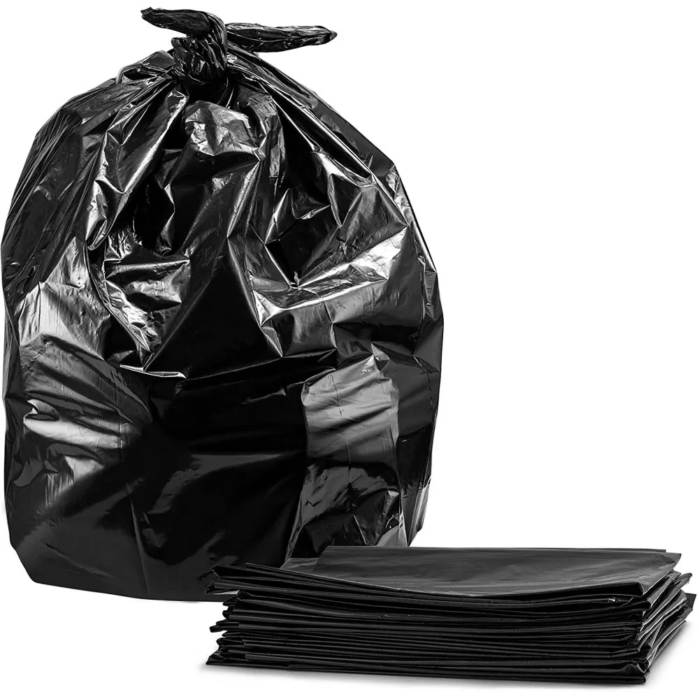 Black garbage bags, large