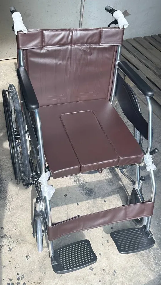Wheelchair with commode, H003B