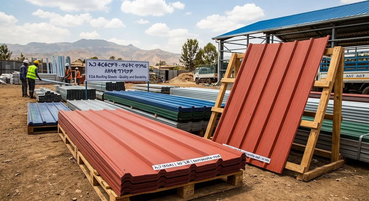 EGA roofing sheet, 30 gauge