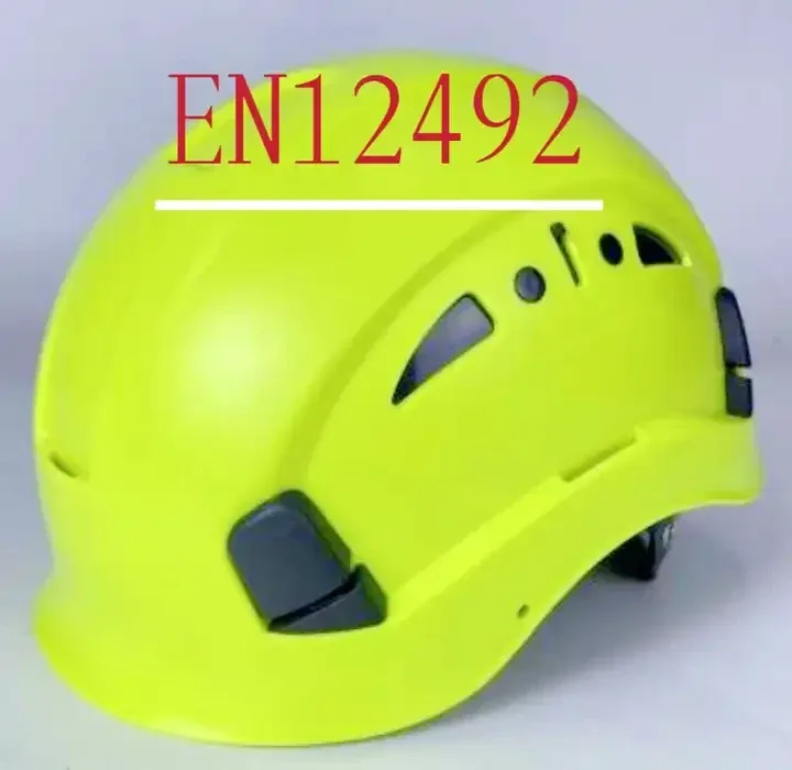 Work-at-height climbing helmet, EN 12492