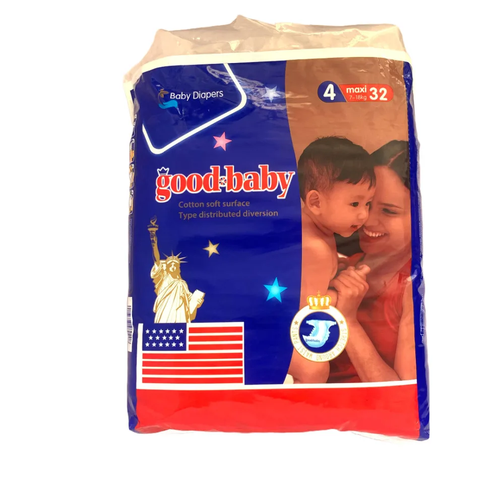 Good Baby diapers, maxi 7-18 kg, 32 pieces