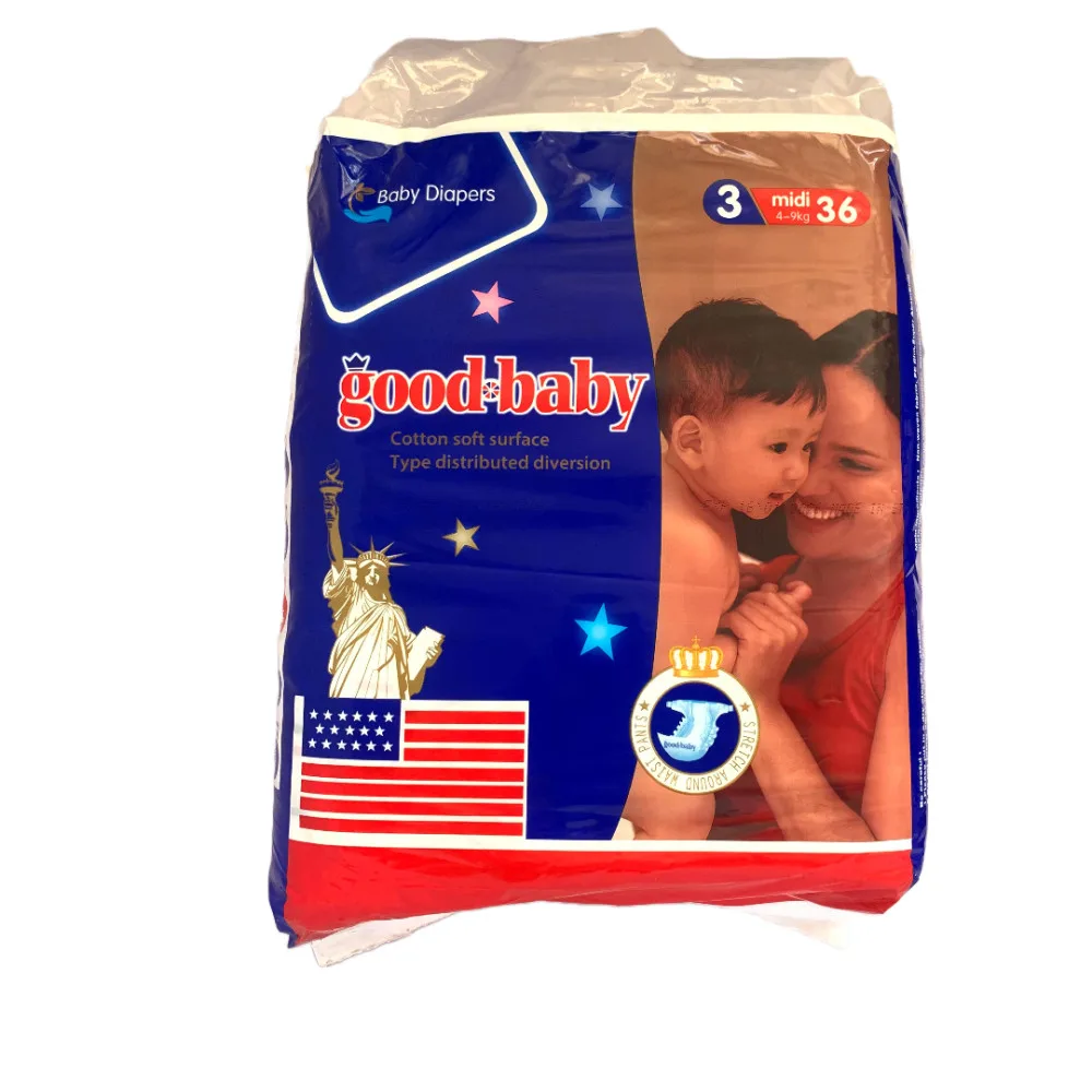 Good Baby diapers, midi 4-9 kg, 36 pieces