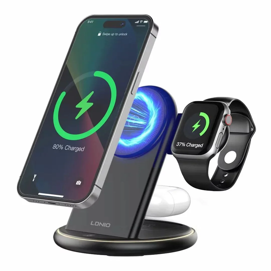 LDNIO WL02 5-in-1 Wireless Charging Stand