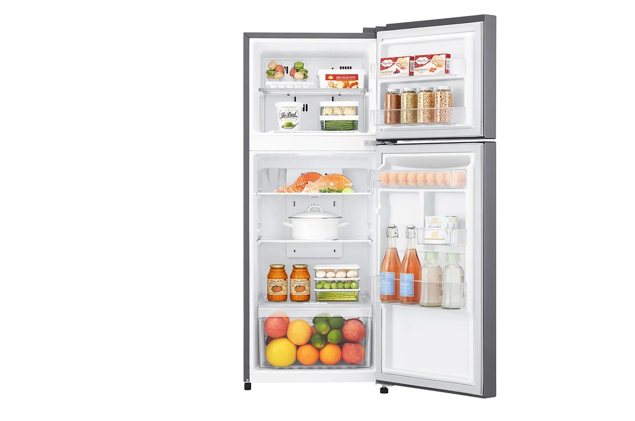 LG 187 L Top Freezer Refrigerator GN-B202SQBB