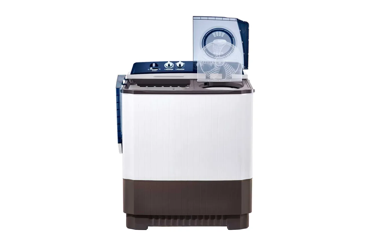 LG 13 kg Twin Tub Washing Machine P1761RWNBL