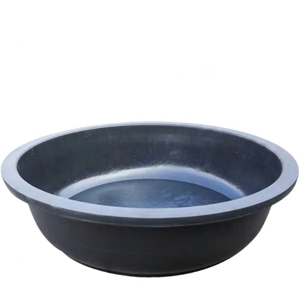 Heavy duty round plastic tub (mezefzefiya)
