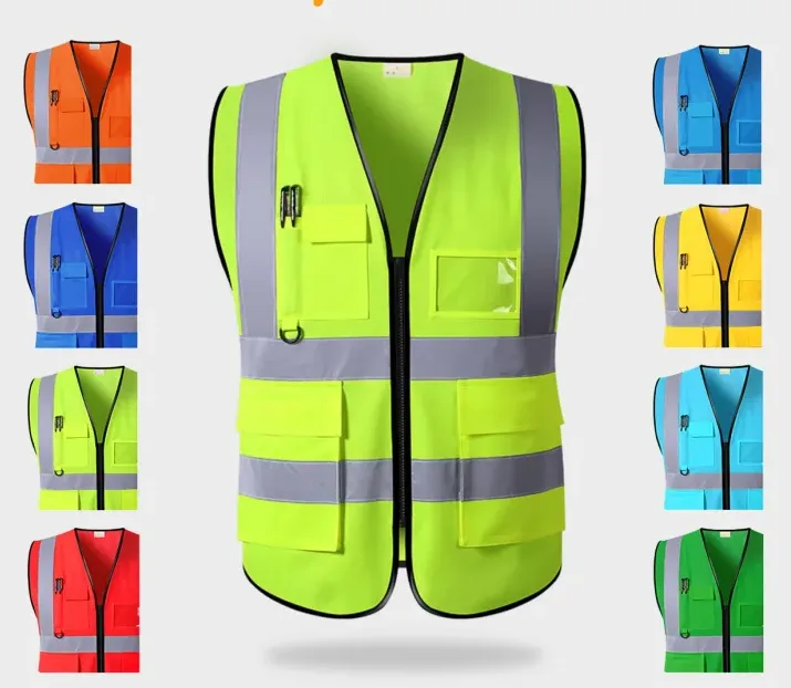 Reflective safety vest
