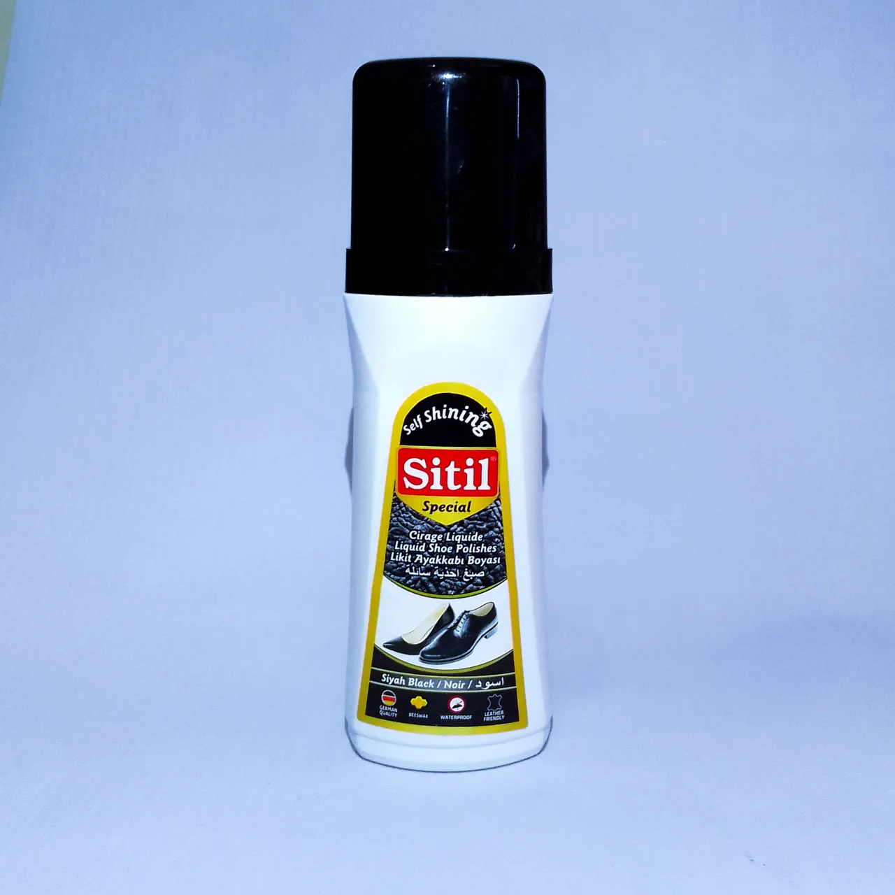 Sitil shoe polish, black, 80 ml