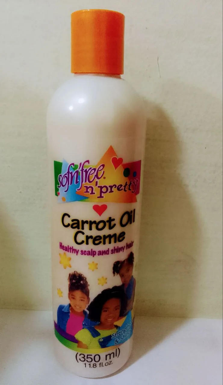 Sof n’ Free n’ Pretty carrot oil crème, 350 ml