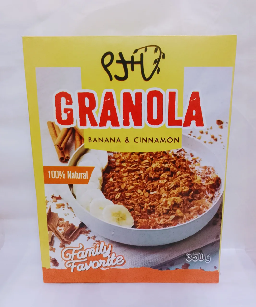 Taza granola banana and cinnamon, 350 g