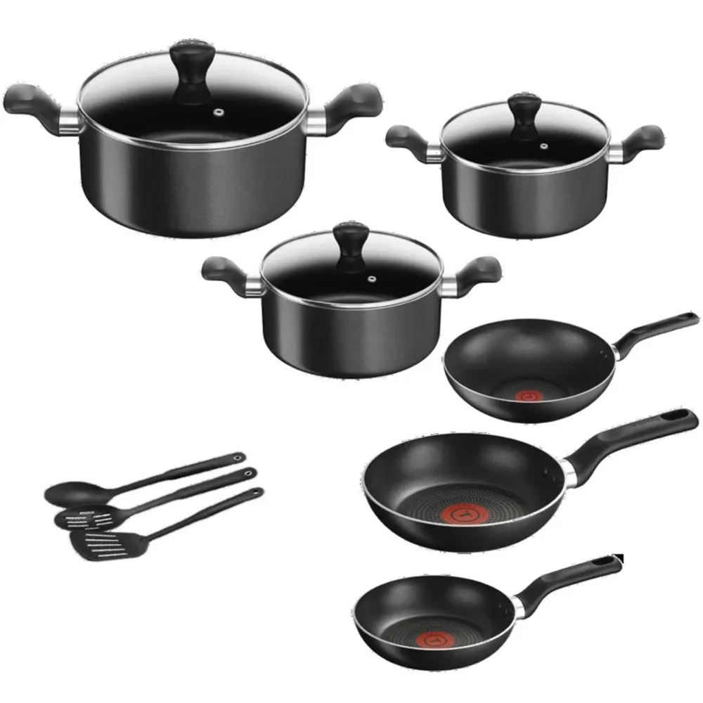 Tefal Super Cook cookware set, 12 pieces