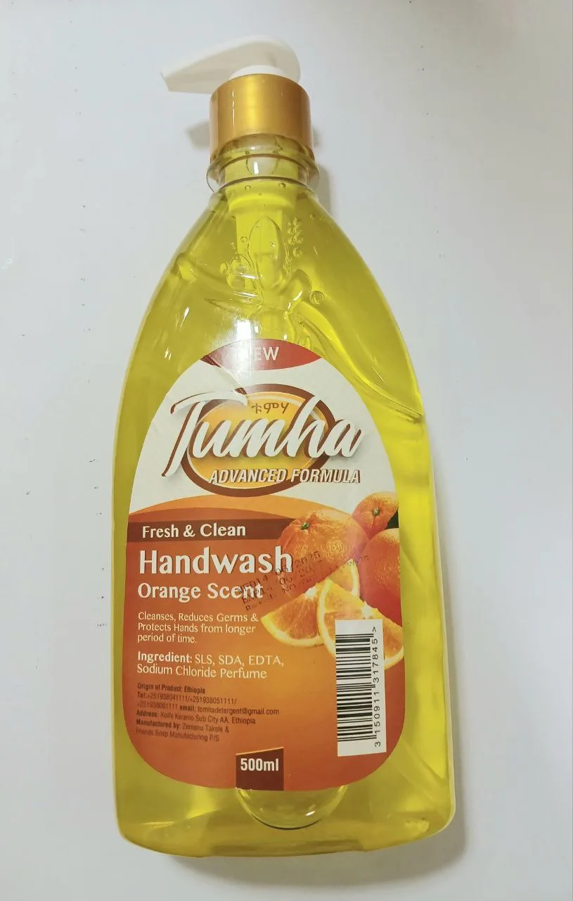 Tumha hand wash, orange, 500 ml