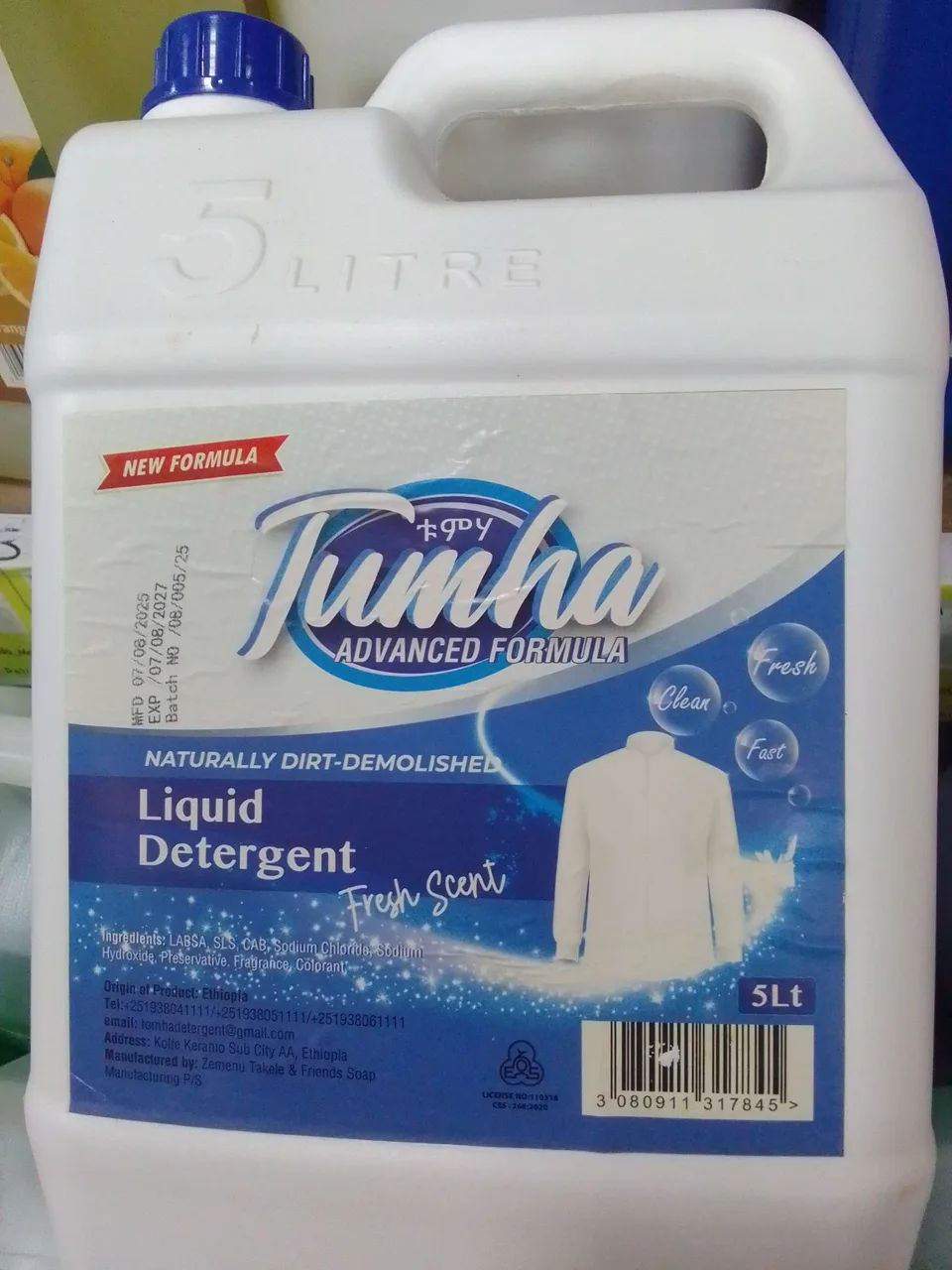 Tumha multi-purpose laundry liquid, 5 L