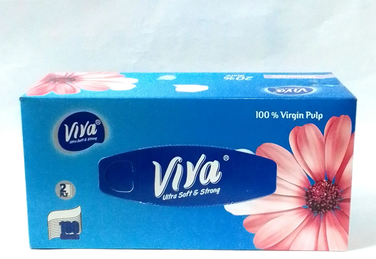 Viva Car Soft facial tissues, 180 sheets