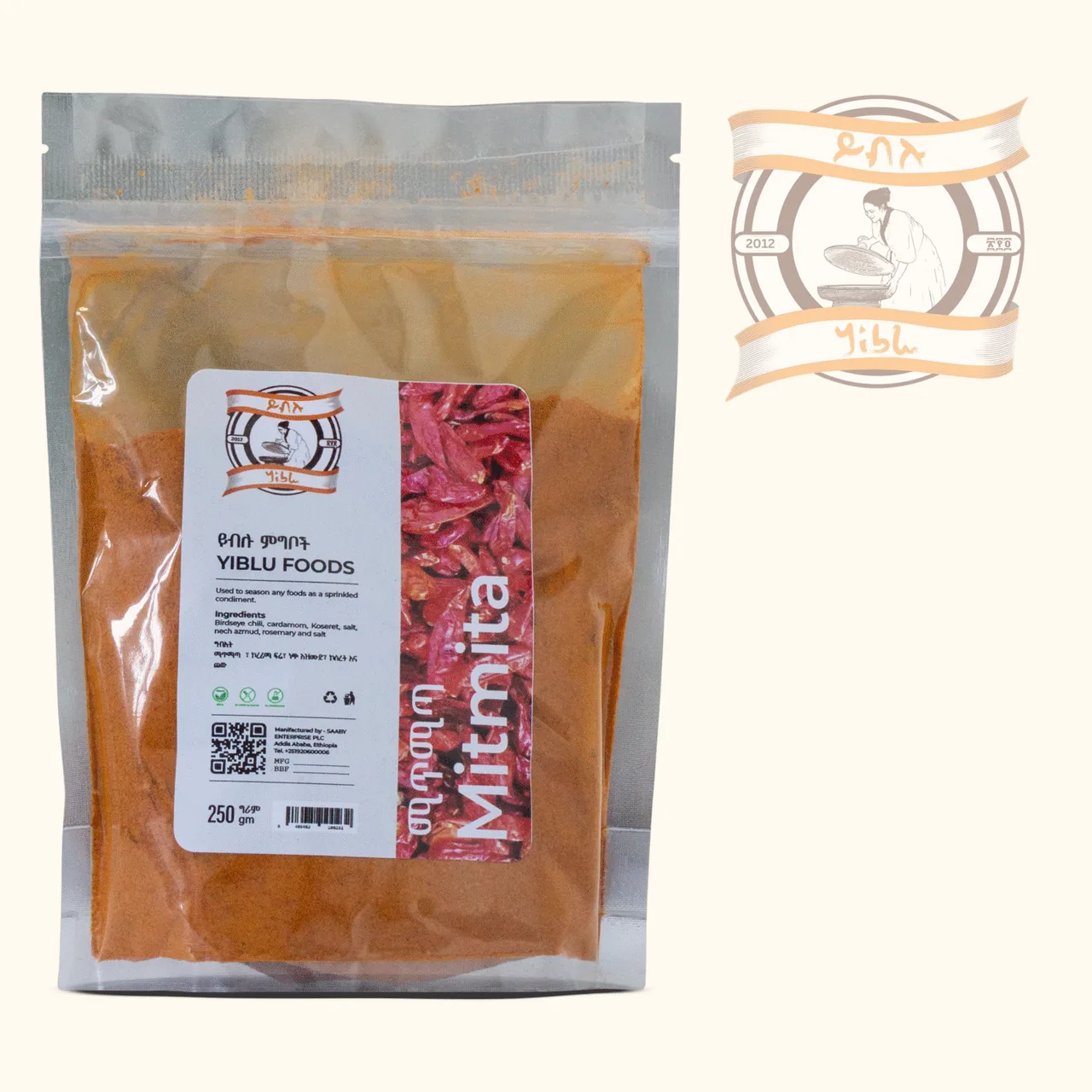Yiblu mitmita, 250 g