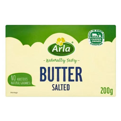 Arla salted butter, 200 g