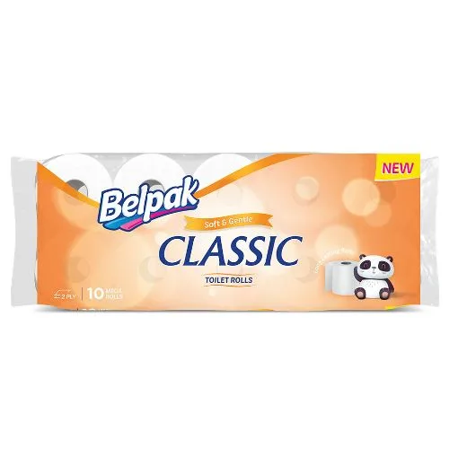 Belpak Classic toilet rolls, 10 pack