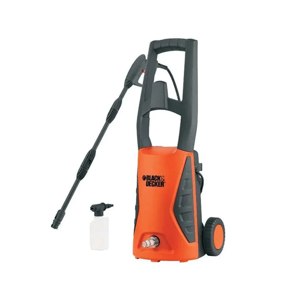 Black & Decker 110 bar electric pressure washer 1400 W, PW1400TDK